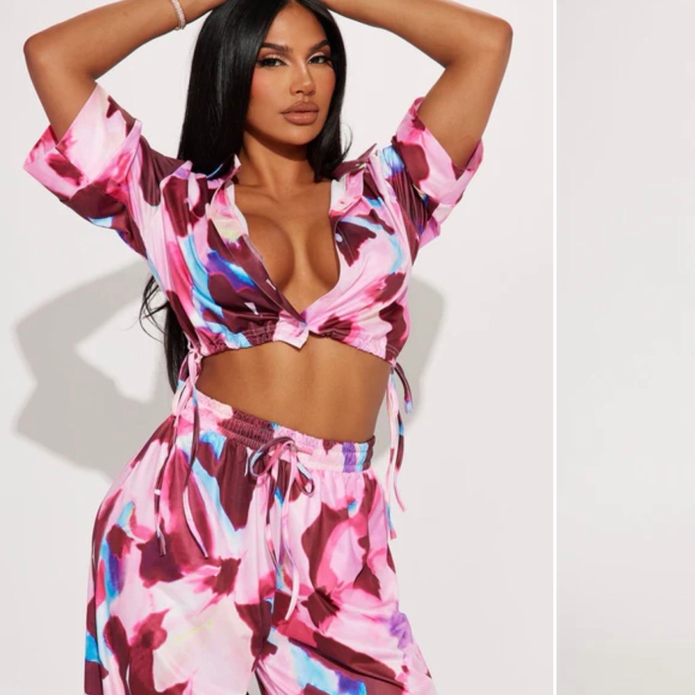 Vibrant Tie-Dye Two-Piece Set